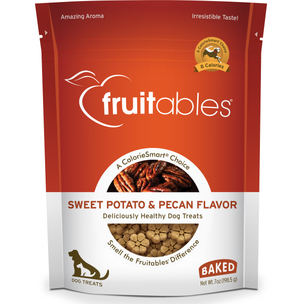 Fruitables Dog Sweet Potato & Pecan Crunchy Treats