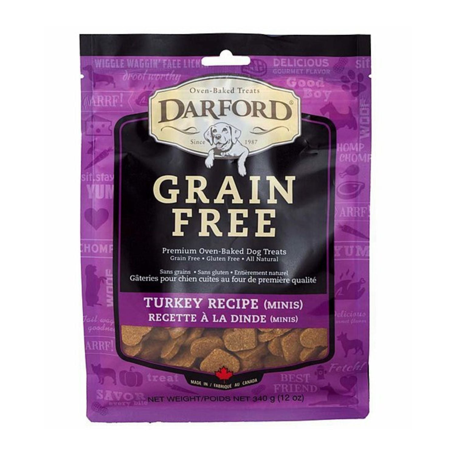 Grain Free Turkey Recipe Minis 340 g