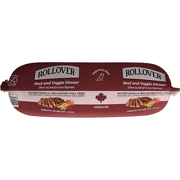 Rollover Wheat Free Beef & Veggie 454 g